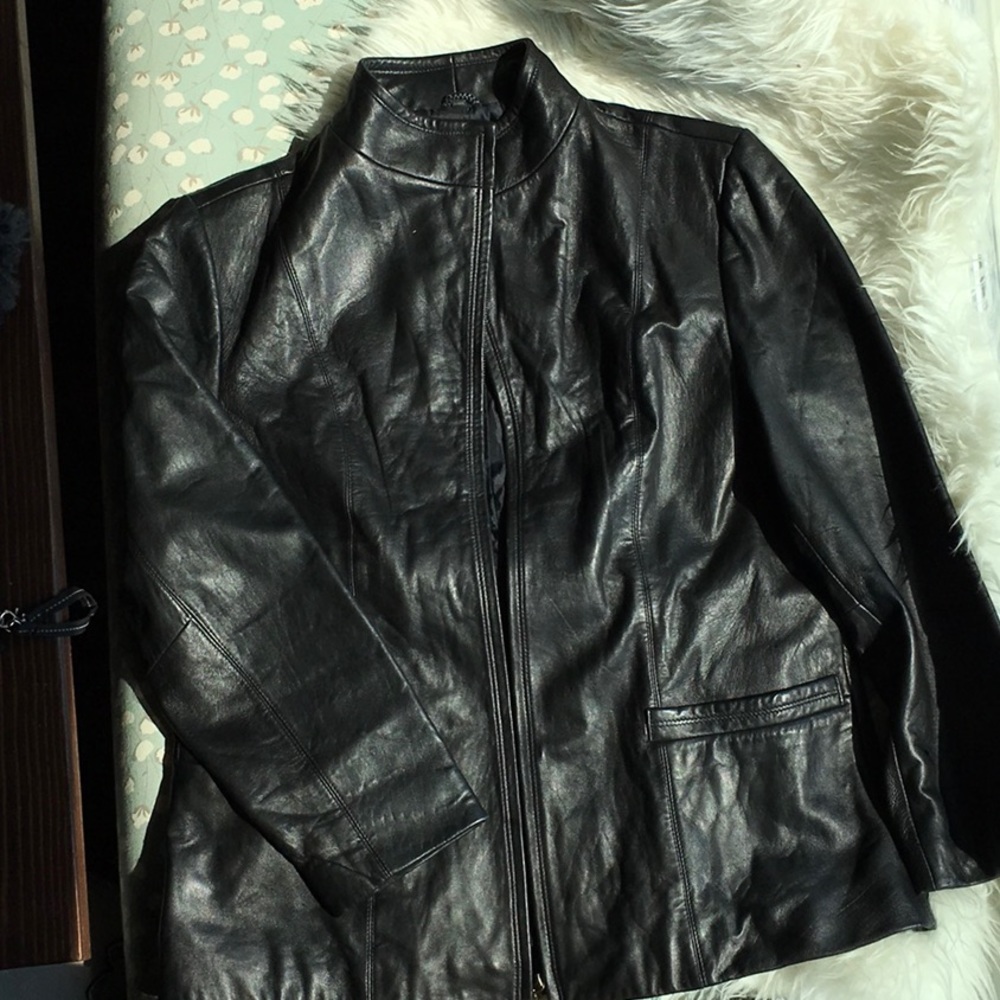 Genuine leather jacket